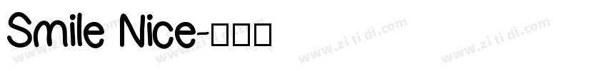 Smile Nice字体转换